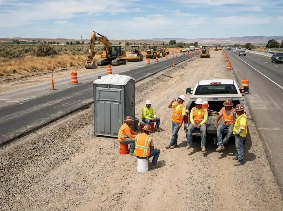 highway-road-construction-crew-007 — frequently asked questions, Porta Potty and Restroom Rentals in Heber Springs, AR